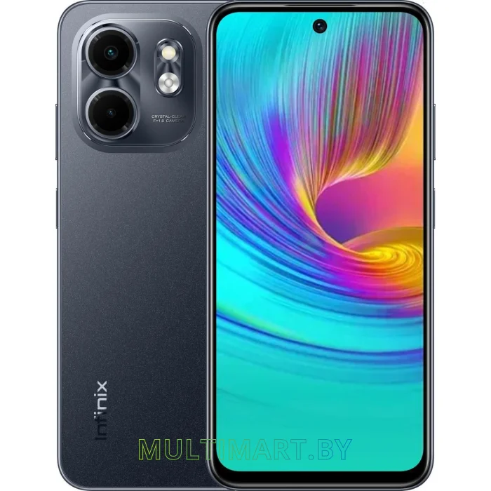 Смартфон Infinix Smart 9 X6532 3GB/64GB (металлический черный)